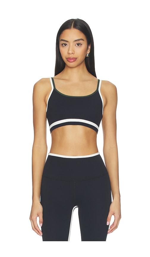 Splits59 Eva Rigor Double Strap Sports Bra in Black by SPLITS59