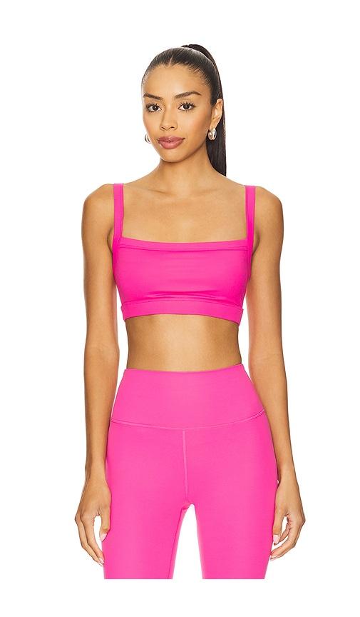 Splits59 Monah Rigor Sports Bra in Pink by SPLITS59