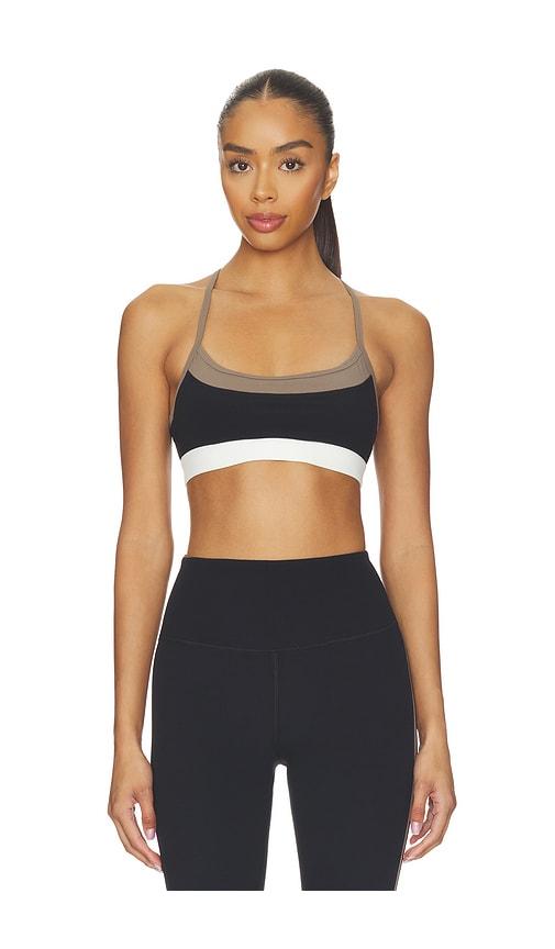 Splits59 Scottie Airweight Bra in Black by SPLITS59