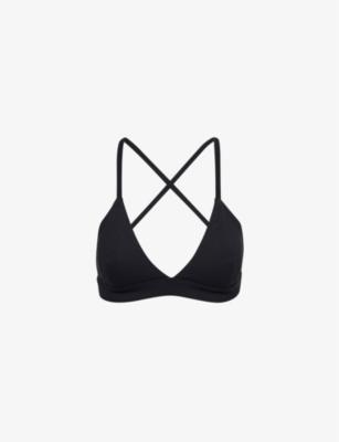 Theo Rigor cross-over stretch-woven bra by SPLITS59