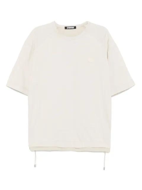 side lace-up T-shirt by SPOONYARD