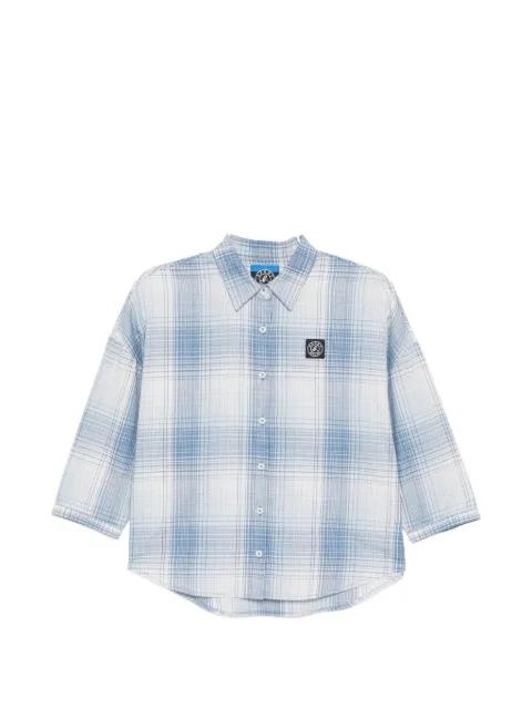 Check batwing shirt by SPORT B. BY AGNES B.