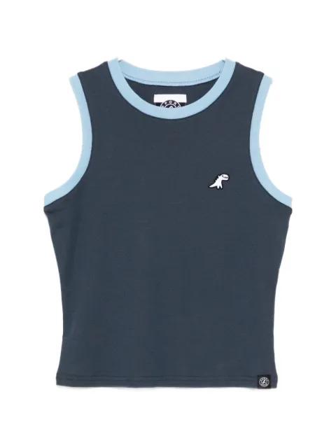 Dino logo-patched tank top by SPORT B. BY AGNES B.