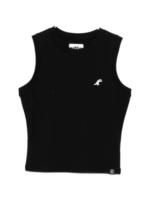 Dino logo-patched tank top by SPORT B. BY AGNES B.