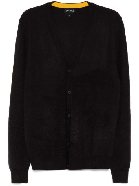 Jacquard cardigan by SPORT B. BY AGNES B.
