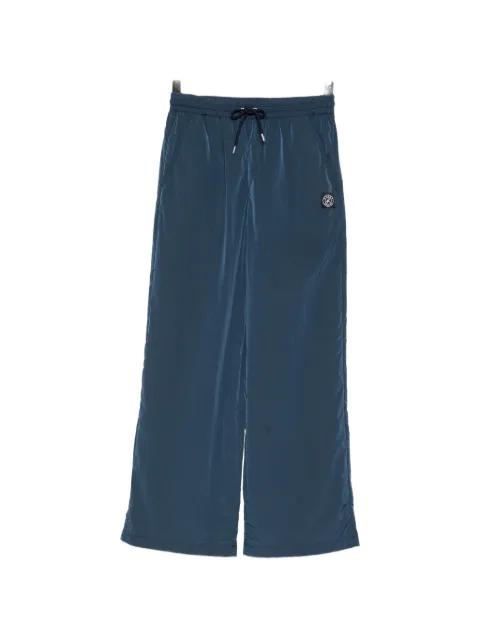 blue drawstring wide-leg trousers by SPORT B. BY AGNES B.