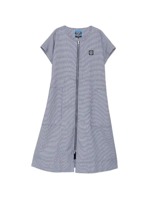 checked midi dress by SPORT B. BY AGNES B.