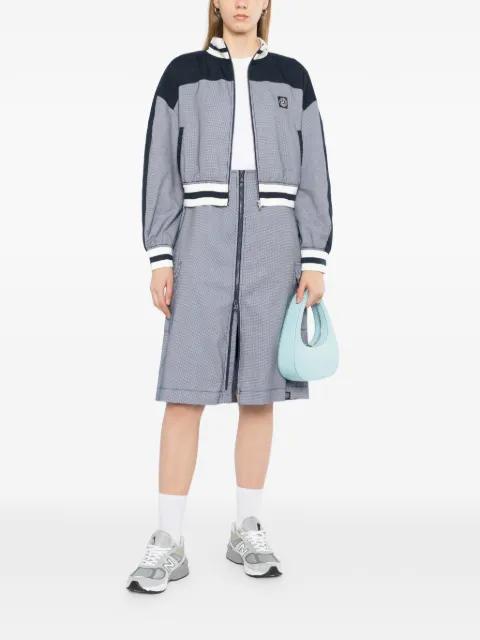 checked midi skirt by SPORT B. BY AGNES B.