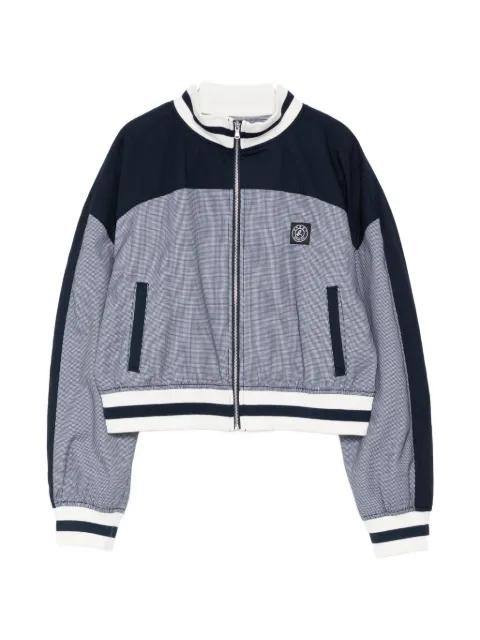 checker track jacket by SPORT B. BY AGNES B.