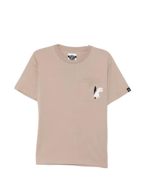dino-patch pocket T-shirt by SPORT B. BY AGNES B.