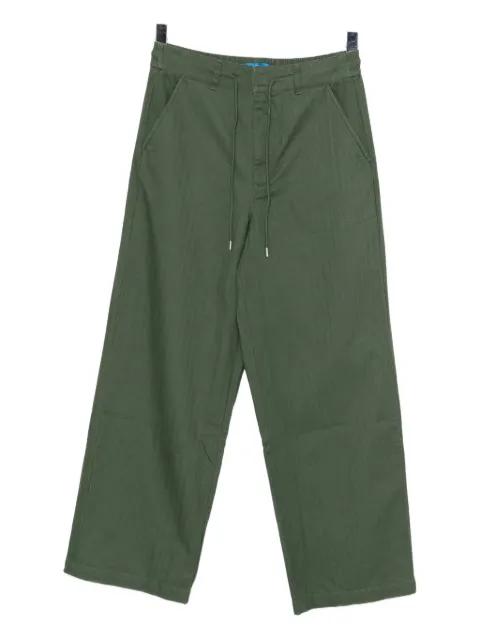 drawstring straight trousers by SPORT B. BY AGNES B.