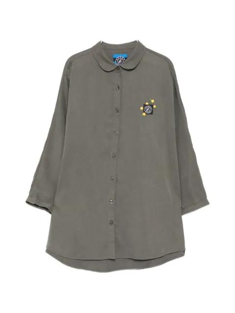 flower embroidered cape shirt by SPORT B. BY AGNES B.