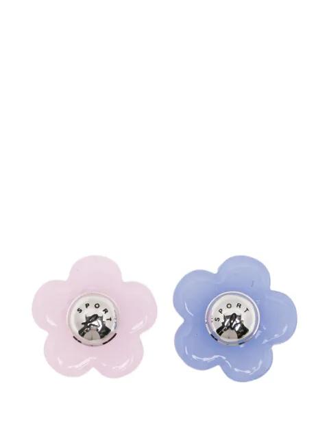 flower stud earrings by SPORT B. BY AGNES B.