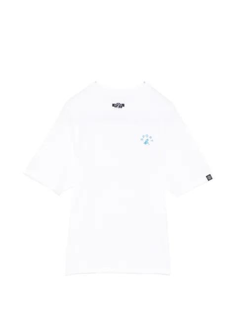 graphic-print round neck T-shirt by SPORT B. BY AGNES B.
