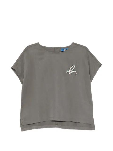 logo-embroidered blouse by SPORT B. BY AGNES B.