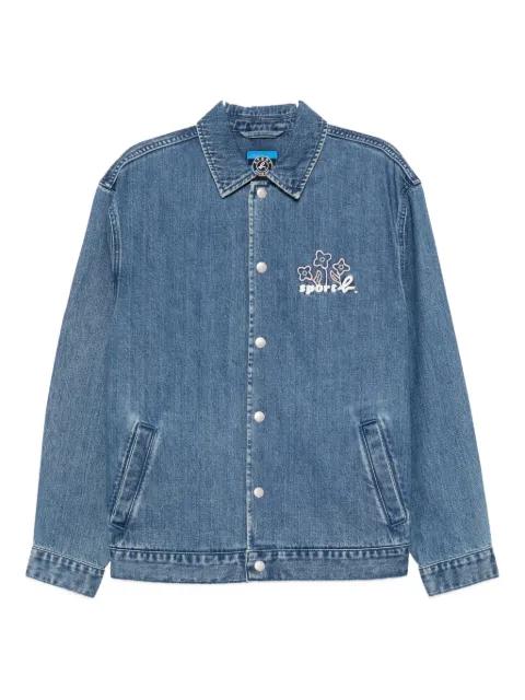 logo-embroidered jacket by SPORT B. BY AGNES B.