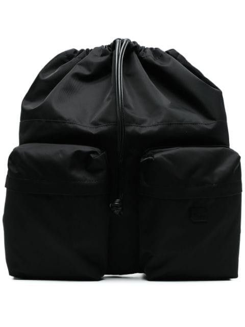 logo-patch backpack by SPORT B. BY AGNES B.