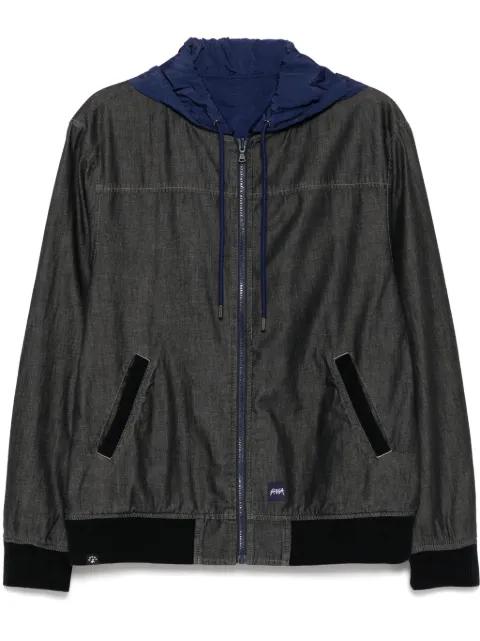 reversible hoodied jacket by SPORT B. BY AGNES B.