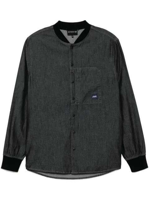 rib-collar shirt by SPORT B. BY AGNES B.