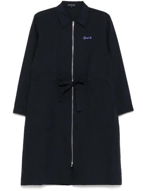 seersucker shirt dress by SPORT B. BY AGNES B.