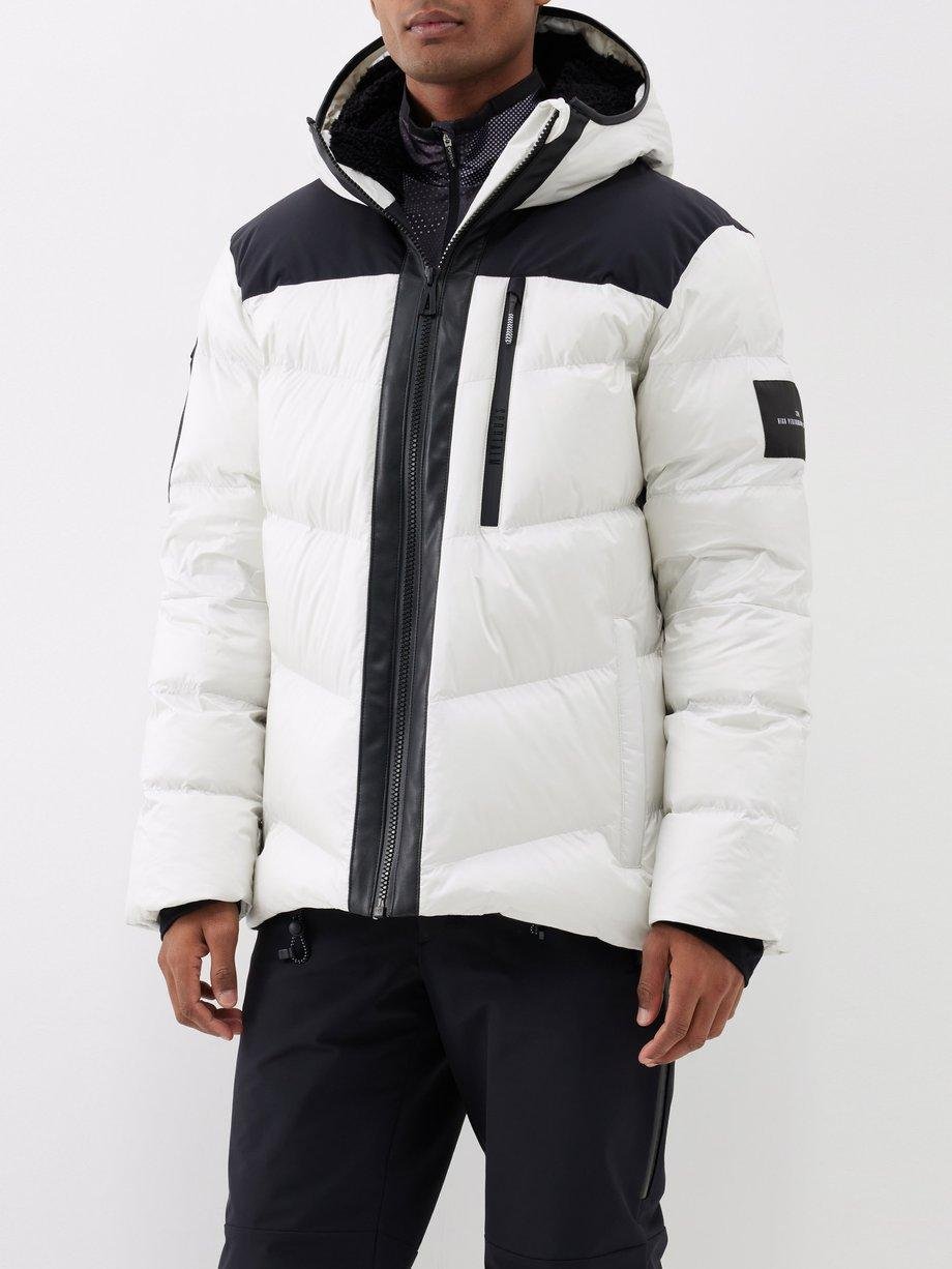 Mythos hoodied quilted down ski jacket by SPORTALM