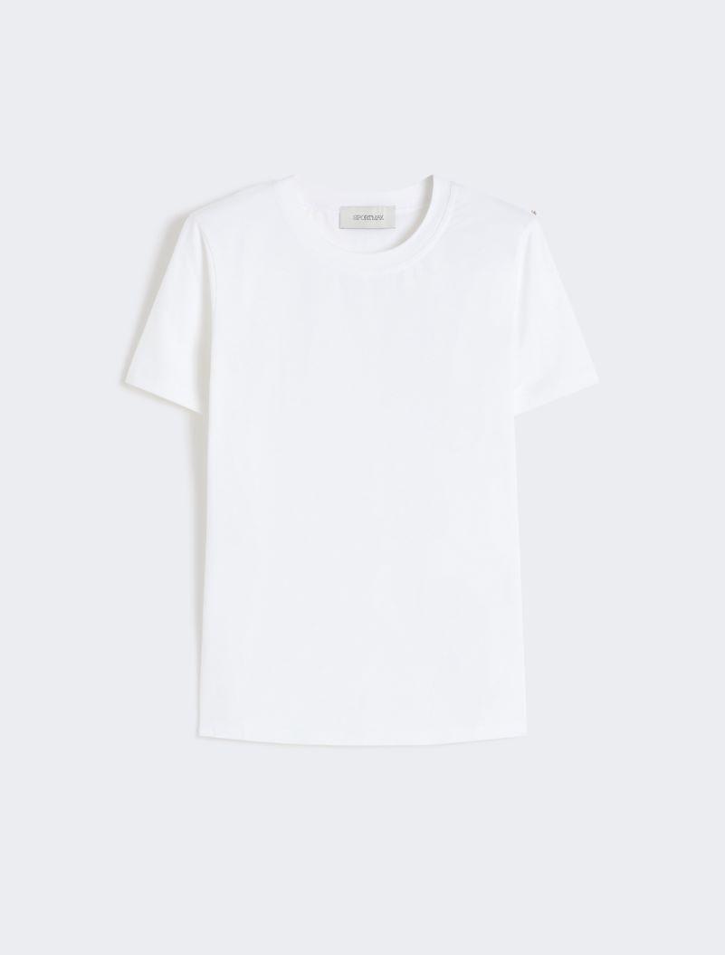 Cotton T-shirt - WHITE by SPORTMAX