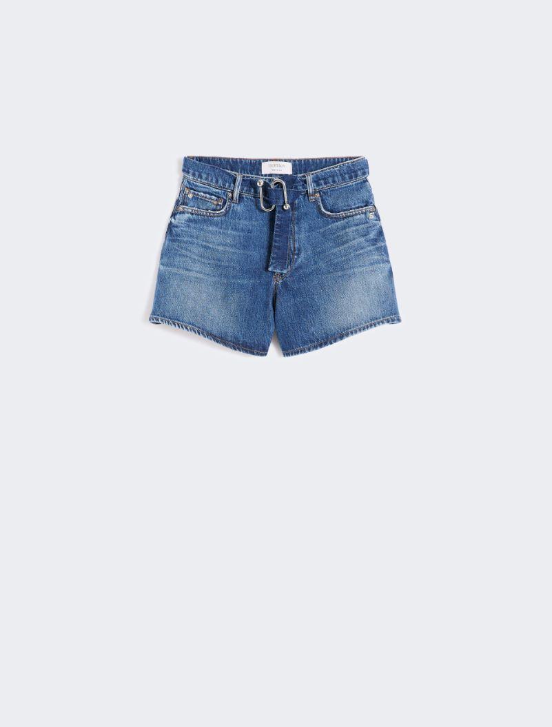 Denim shorts - MIDNIGHTBLUE by SPORTMAX
