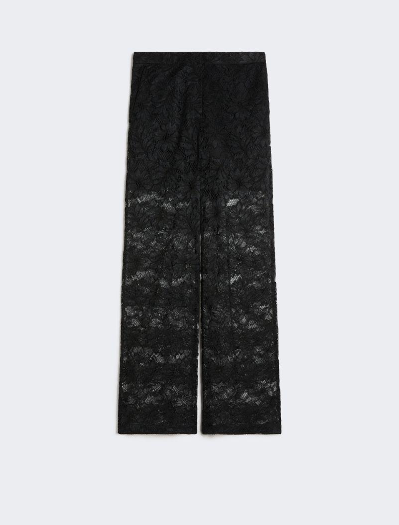 Lace trousers - BLACK by SPORTMAX