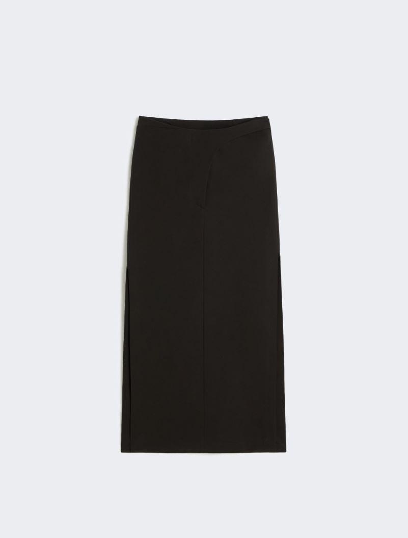Long cotton skirt - BLACK by SPORTMAX