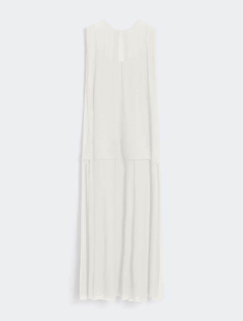 Long, viscose jersey dress - WHITE by SPORTMAX