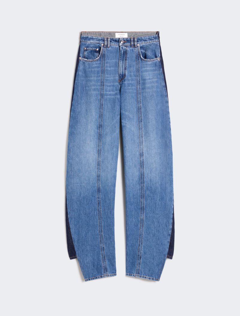 Low-rise 5-pocket trousers - MIDNIGHTBLUE by SPORTMAX