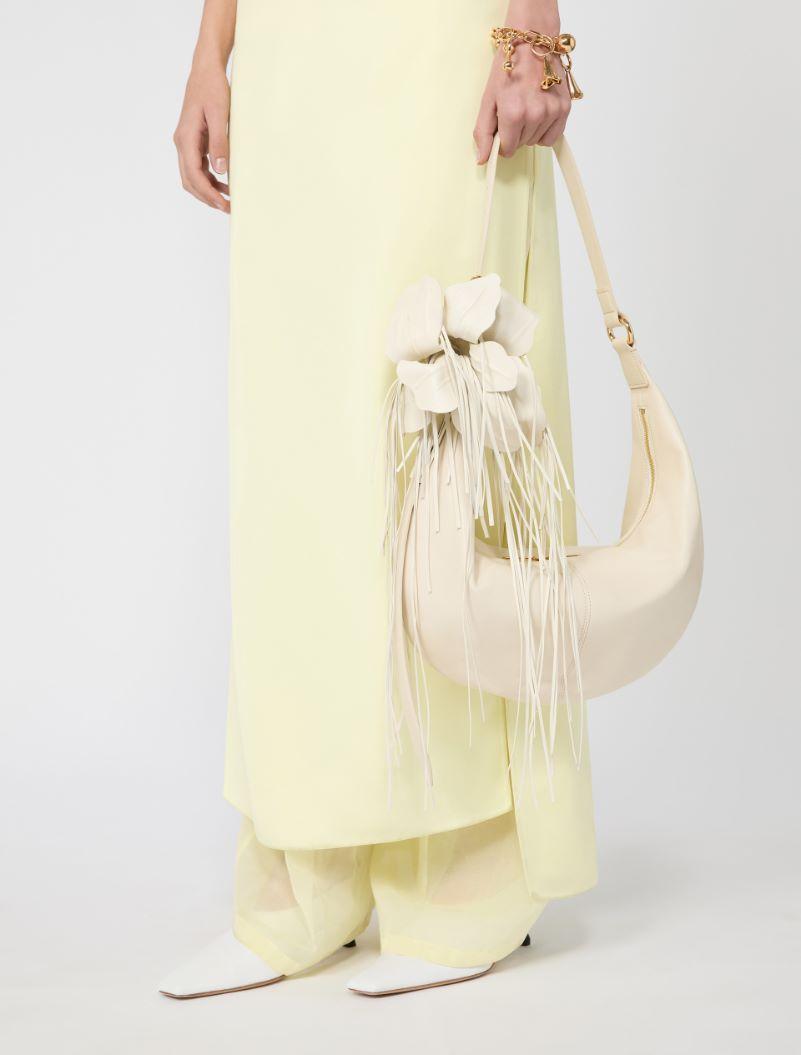 Nappa leather hobo bag - VANILLA by SPORTMAX