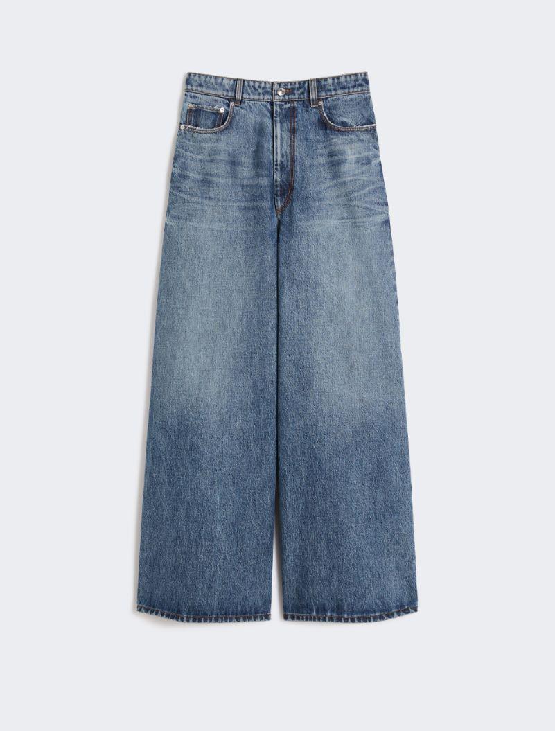 Oversized low-waisted jeans - MIDNIGHTBLUE by SPORTMAX