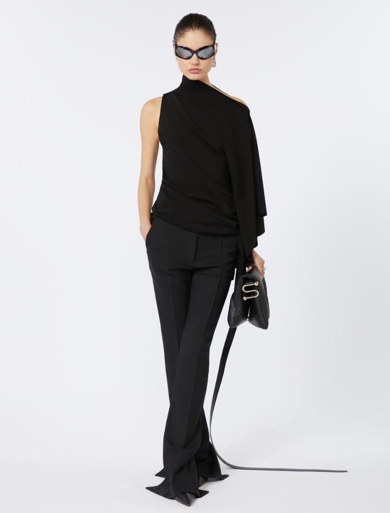 Padded nappa-leather Soffy Bag - BLACK by SPORTMAX