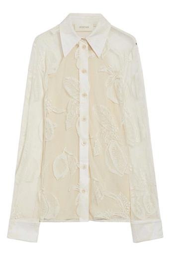 Printed lace shirt by SPORTMAX