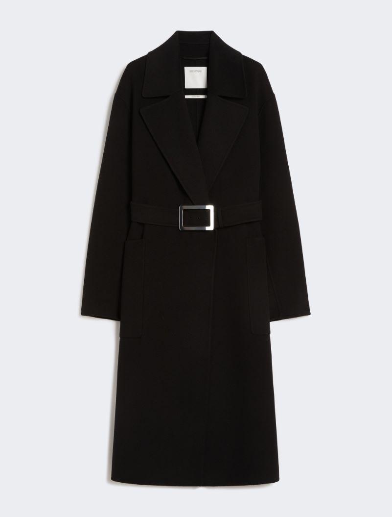 Pure wool robe coat - BLACK by SPORTMAX