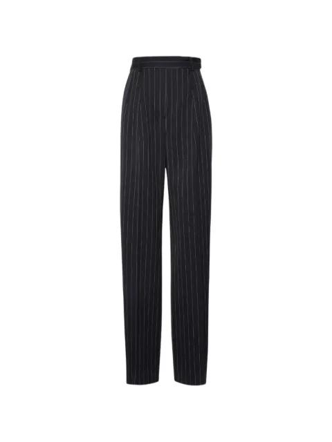 SPSEditta pinstripe-pattern pleated trousers by SPORTMAX