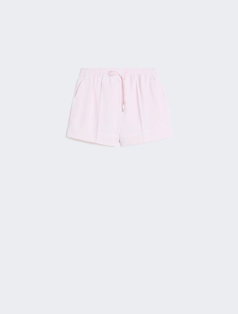 Satin jogger shorts - PINK by SPORTMAX