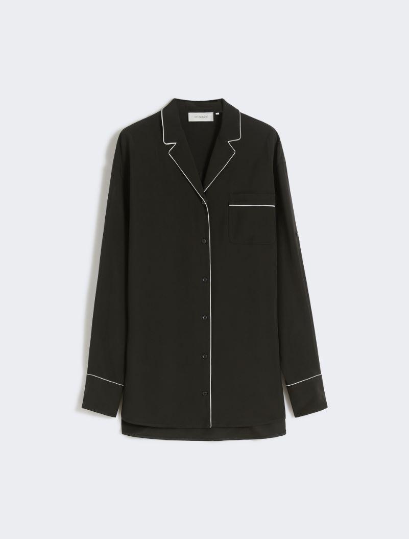 Satin overshirt - BLACK by SPORTMAX