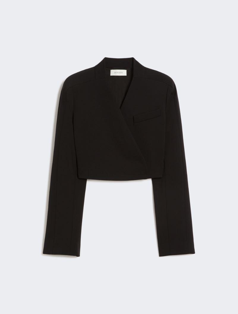 Short jersey jacket - BLACK by SPORTMAX