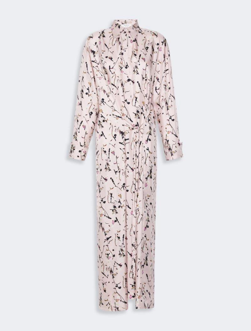 Silk wrap dress - POWDER by SPORTMAX