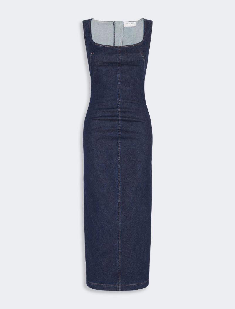 Sleeveless denim dress - MIDNIGHTBLUE by SPORTMAX