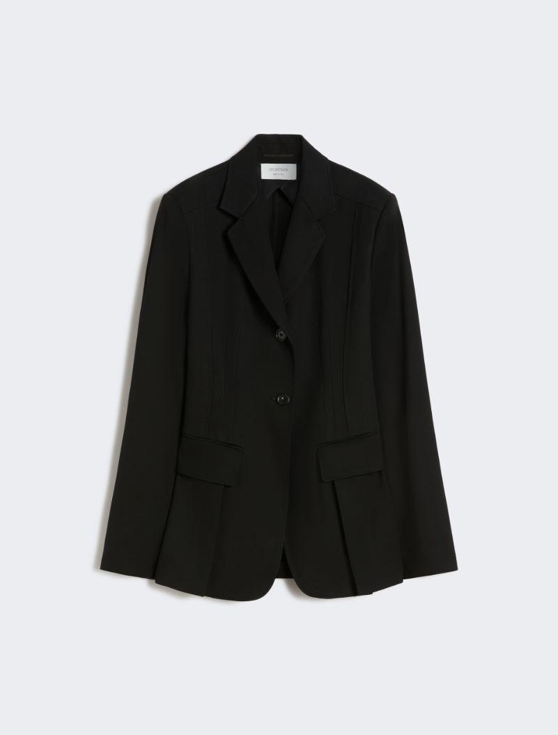 Slim-fit double-dart blazer - BLACK by SPORTMAX