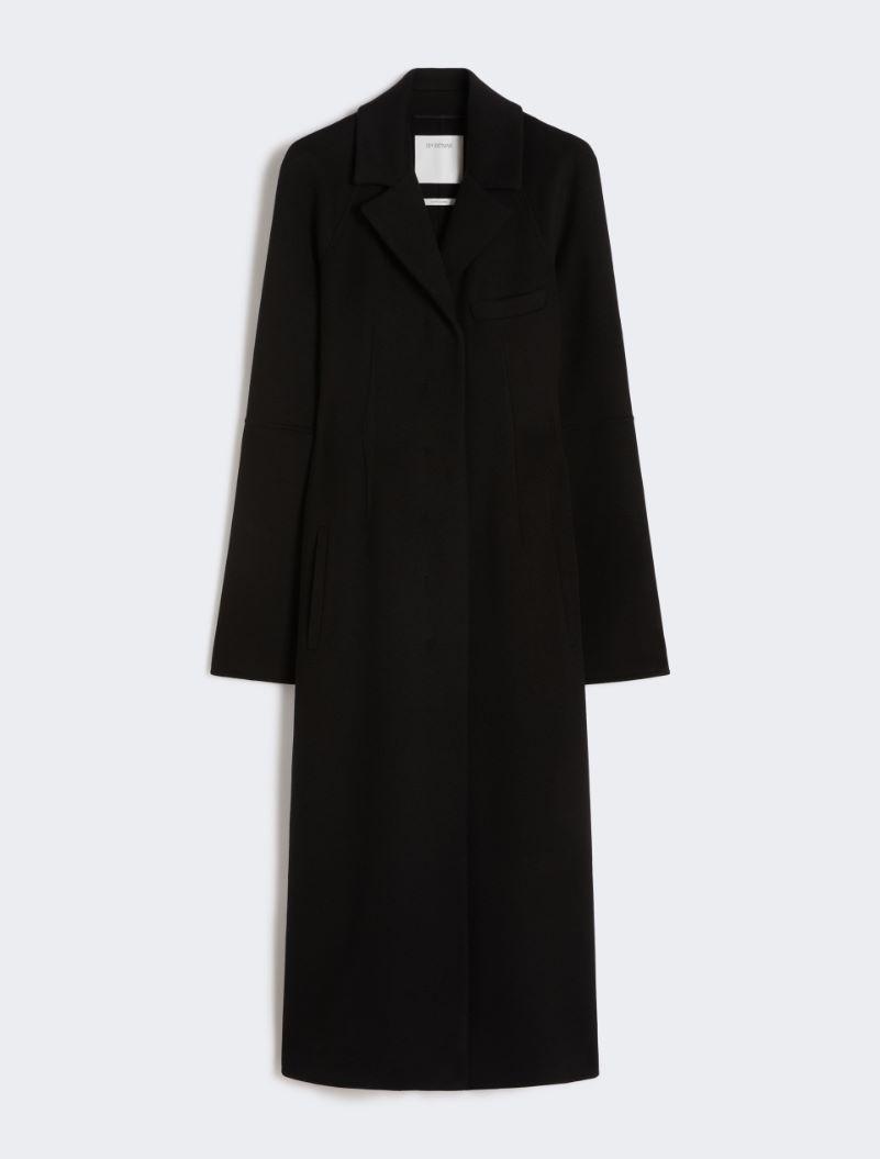 Slim-fit long wool coat - BLACK by SPORTMAX