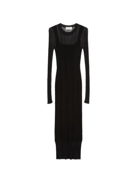 Spxcaro ribbed knit midi dress by SPORTMAX