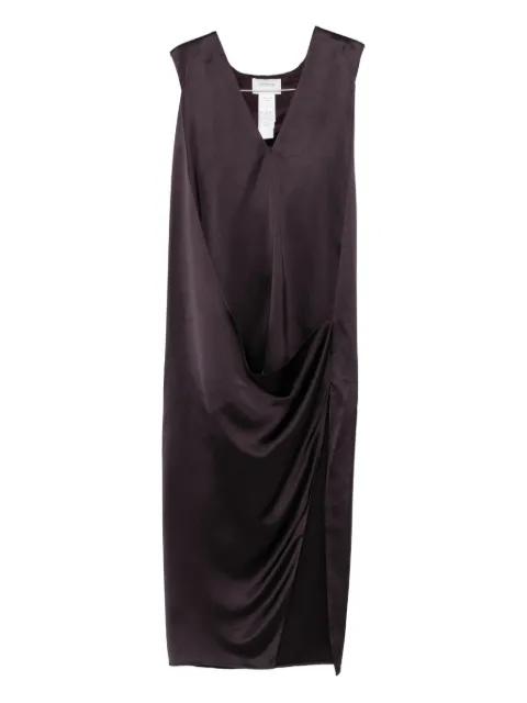 V-neck draped dress by SPORTMAX