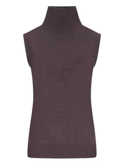 Vertigo turtleneck sleeveless top by SPORTMAX