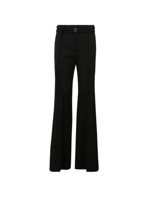 belted flared trousers by SPORTMAX