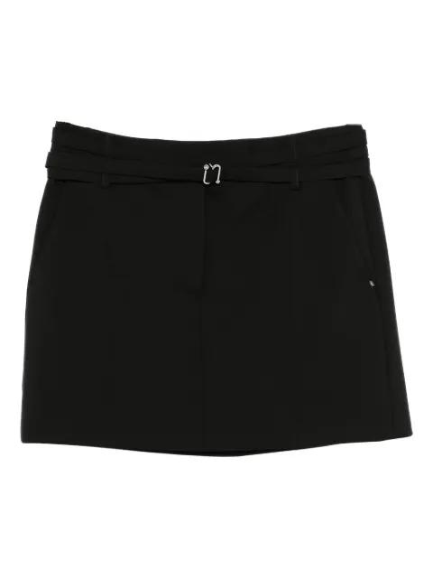 belted pocket mini skirt by SPORTMAX
