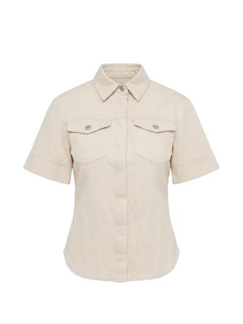button-up short-sleeve shirt by SPORTMAX